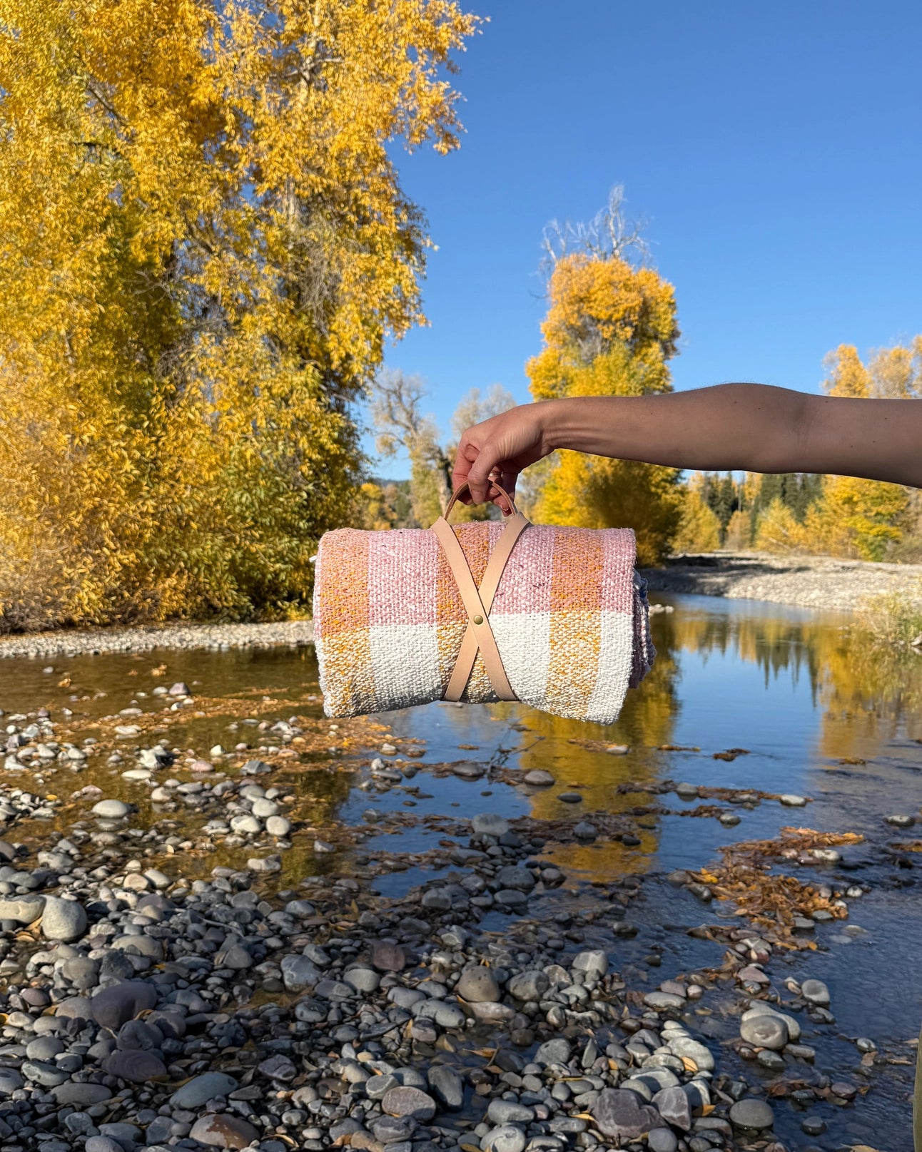 Suave Miel Picnic Blanket Roll