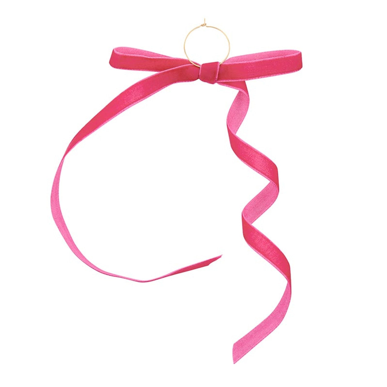 Velvet Bow Wine Charms