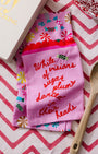 Sugarplums Dish Towel