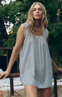 The Eyelet Mini Tank Dress