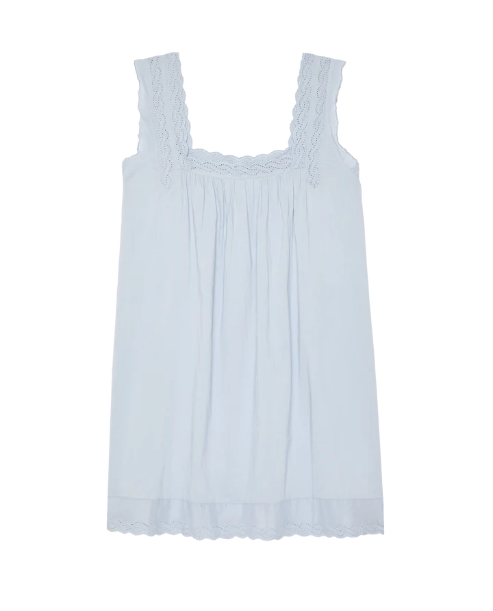 The Eyelet Mini Tank Dress