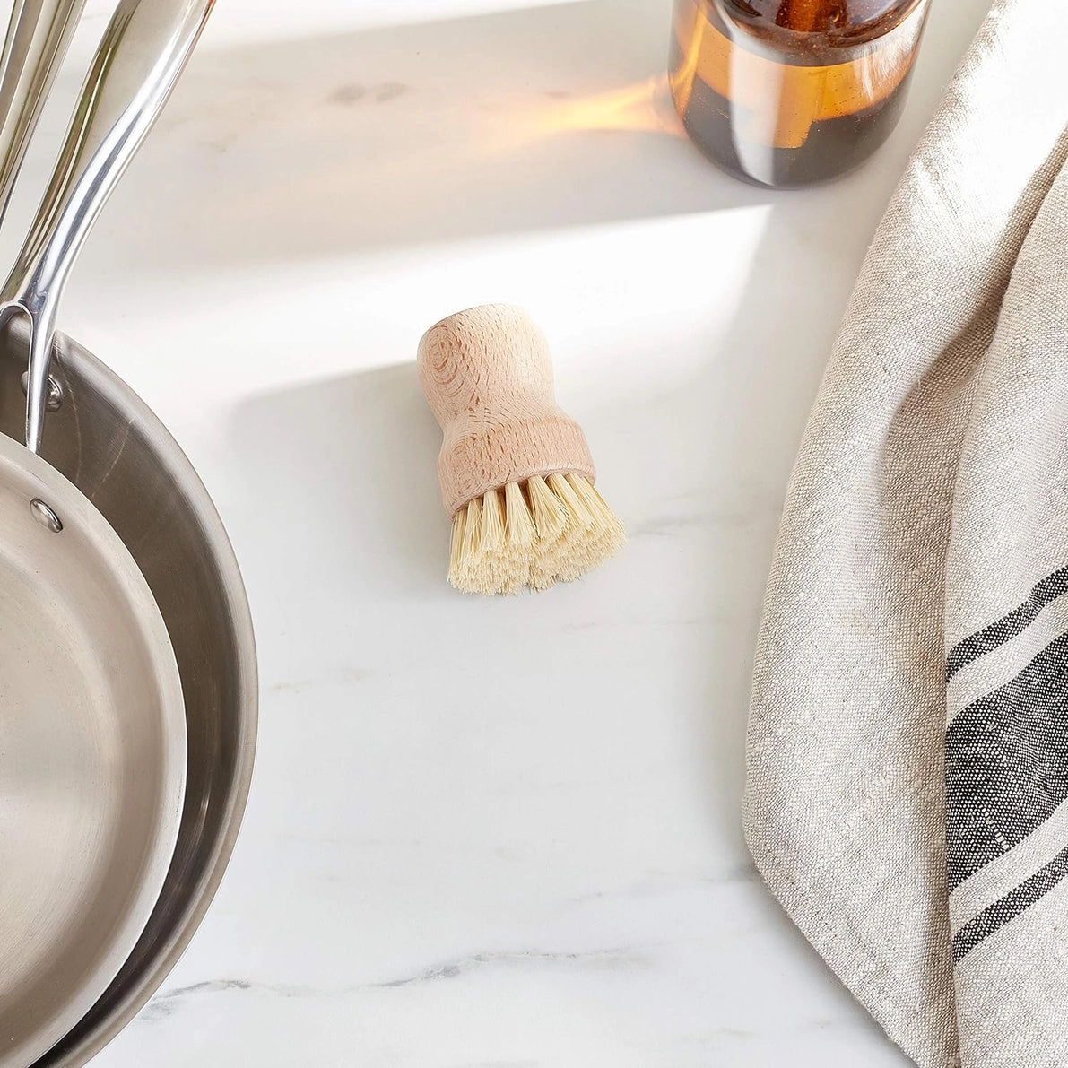 Small Natural Dish Brush