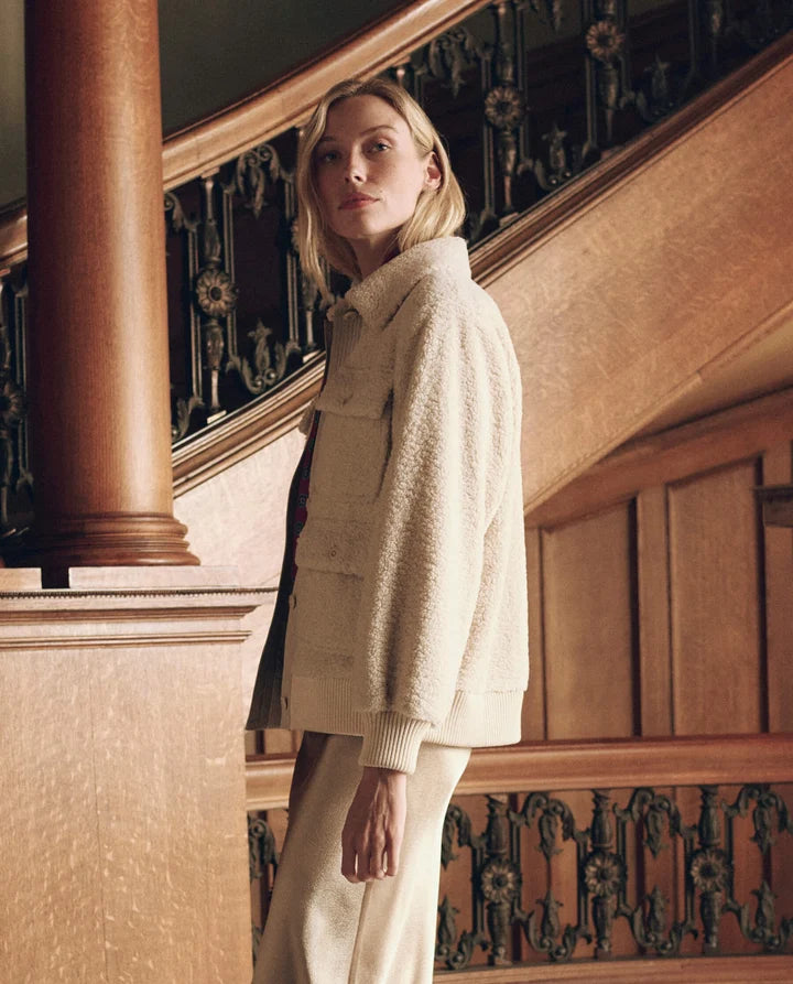 The Patch Pocket Plush Jacket.