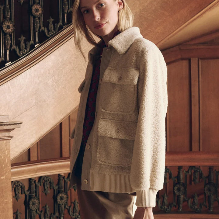 The Patch Pocket Plush Jacket.