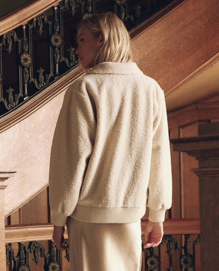 The Patch Pocket Plush Jacket.