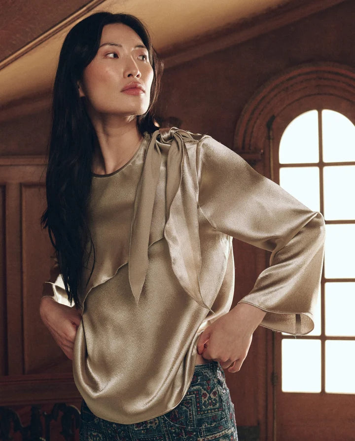 The Scarf Tie Top.