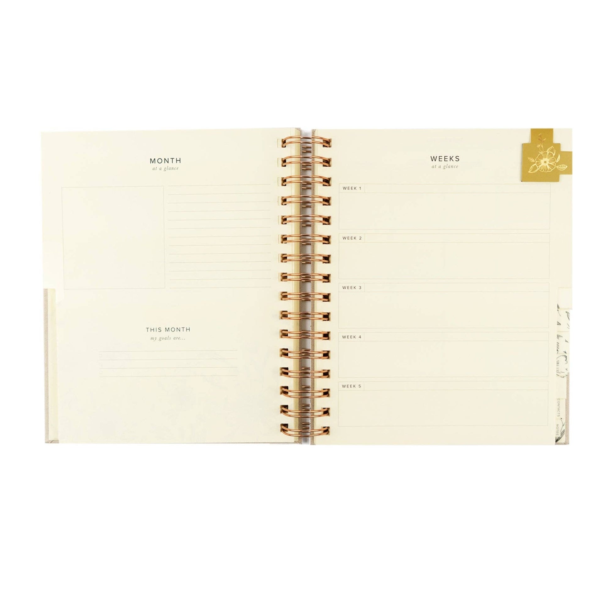 Magnolia Springs 12-Month Undated Planner