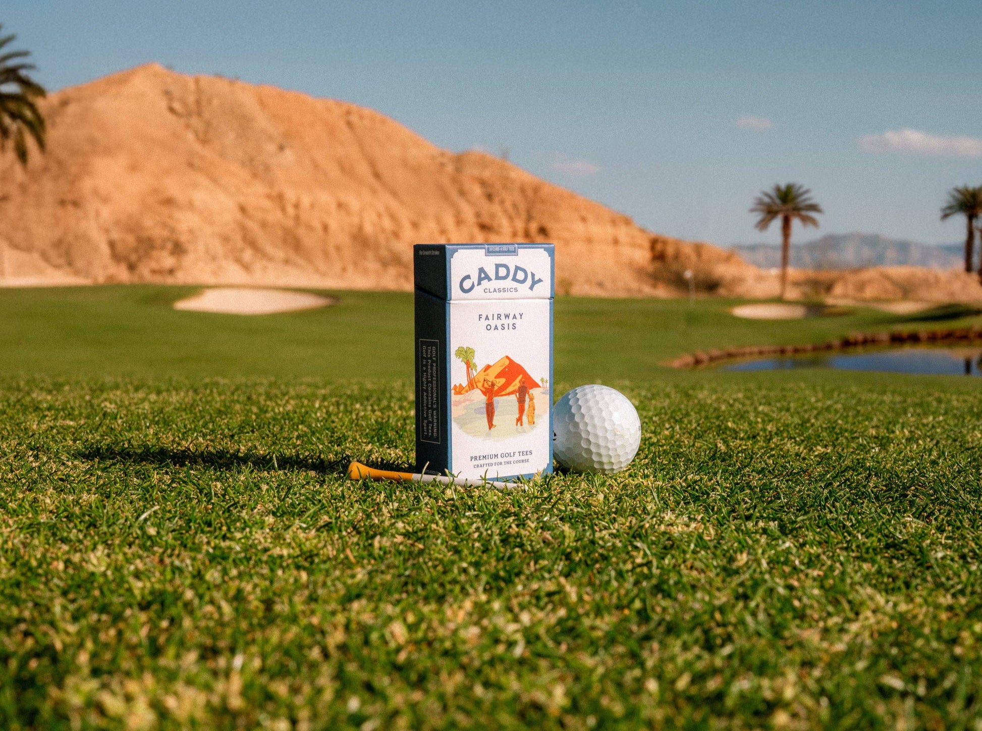 Fairway Oasis Reusable Golf Tee Holder