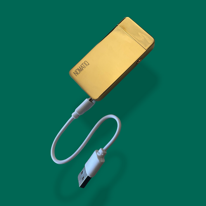 Gold Dual Arc Lighter