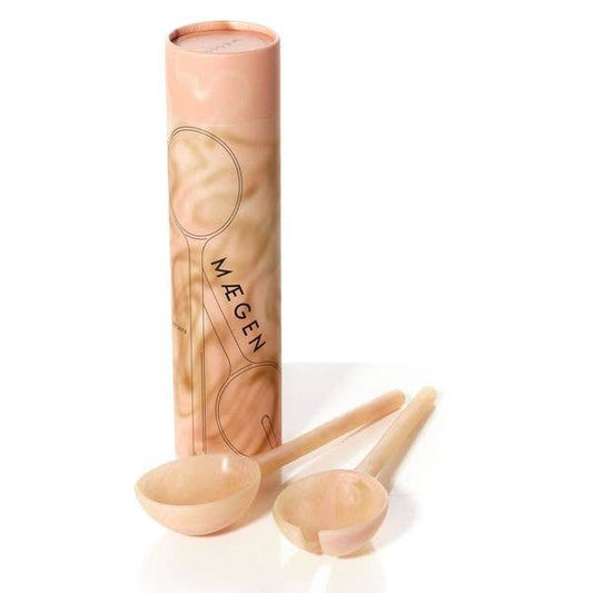 Salad Servers - Coral Set