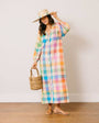 Rainbow Plaid Cleo Dress