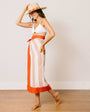 Cherry Pinstripe Sarong
