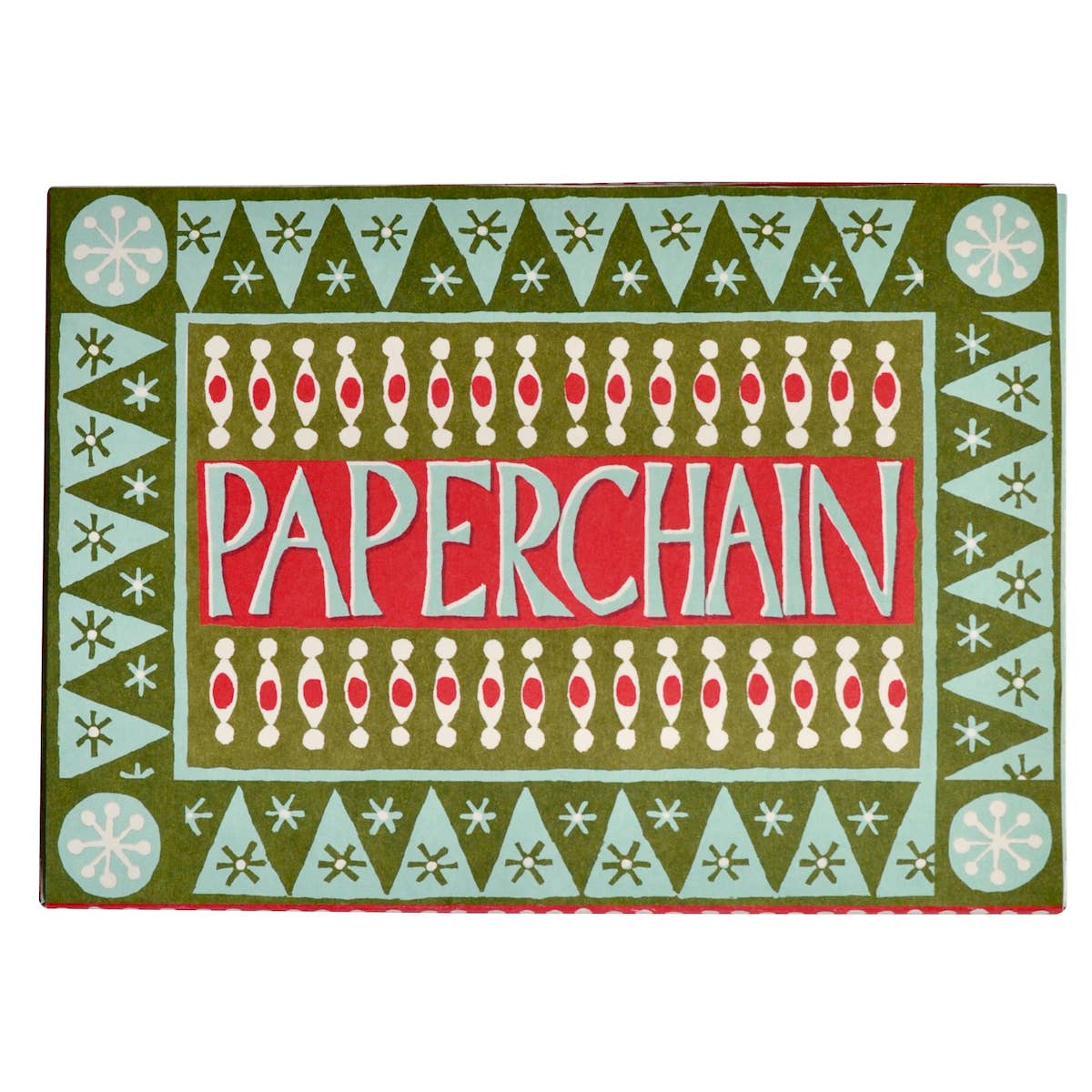 Green + Red Paperchain