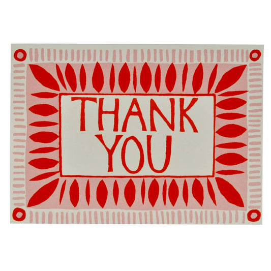 Neon Thank You Card
