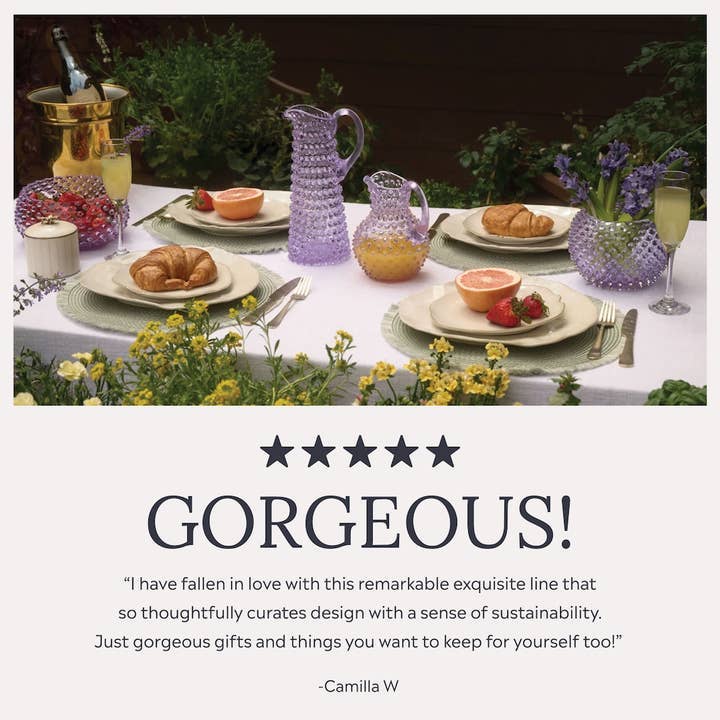 Night Iris Hobnail Vase