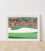 Azaleas at the #13 Green From The Masters Print