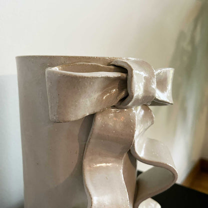 Ribbon Bow Vases