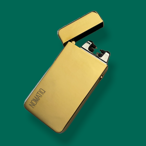Gold Dual Arc Lighter