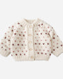 Mauve Hearts Sawyer Kids Cardigan