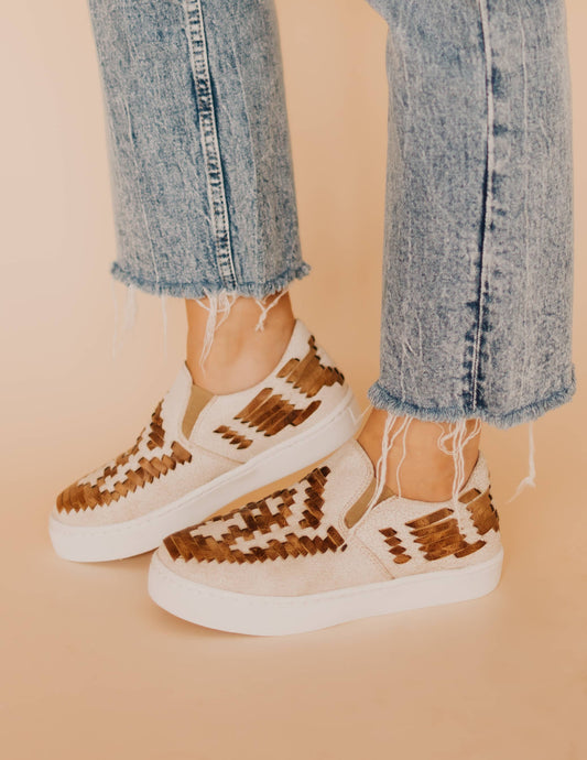 Dakota Western Tennis Shoe in Tan