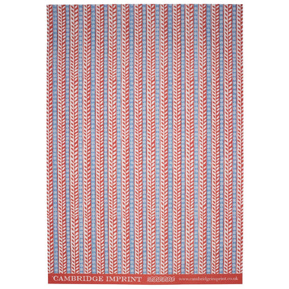 Merry Christmas Red and Blue Wrapping Paper