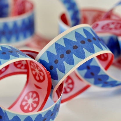 Pinks + Blues Paperchain