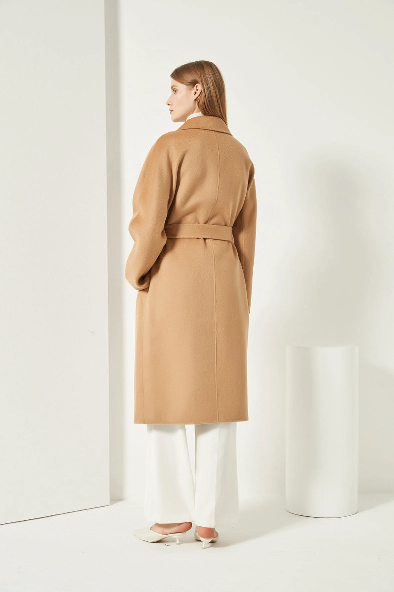 Double Breasted Cashmere Coat