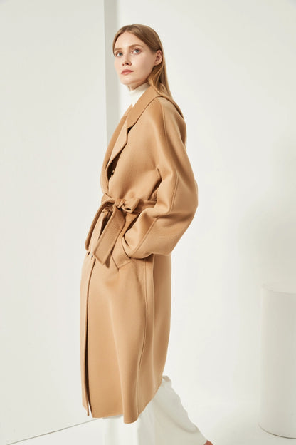 Double Breasted Cashmere Coat
