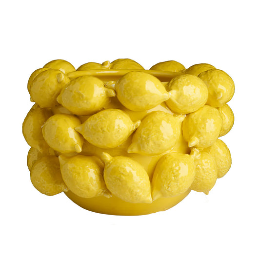 Ceramic Lemon Centerpiece