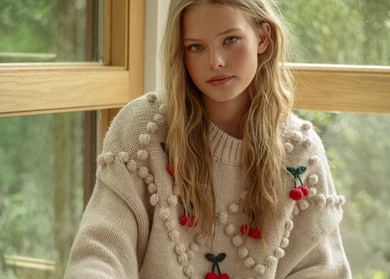Sweet Cherry Sweater