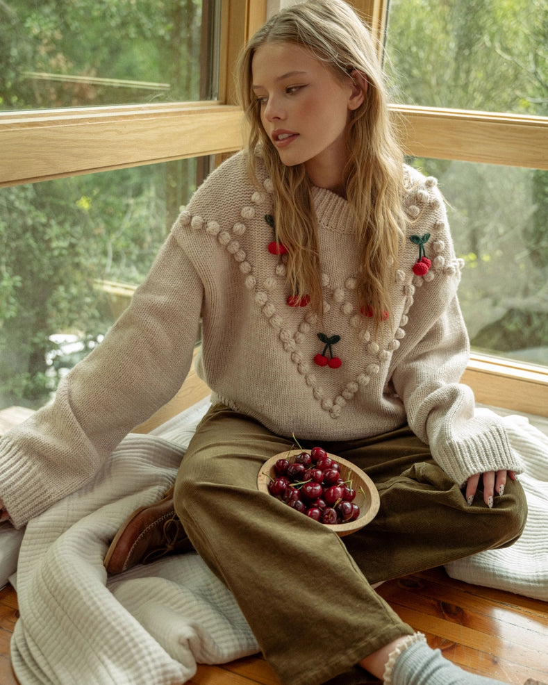 Sweet Cherry Sweater