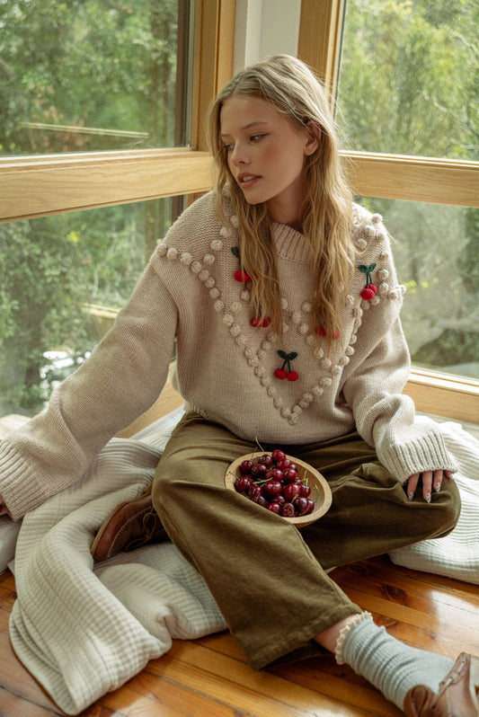 Sweet Cherry Sweater