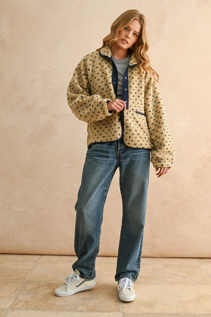 Dotty Fleece Jacket