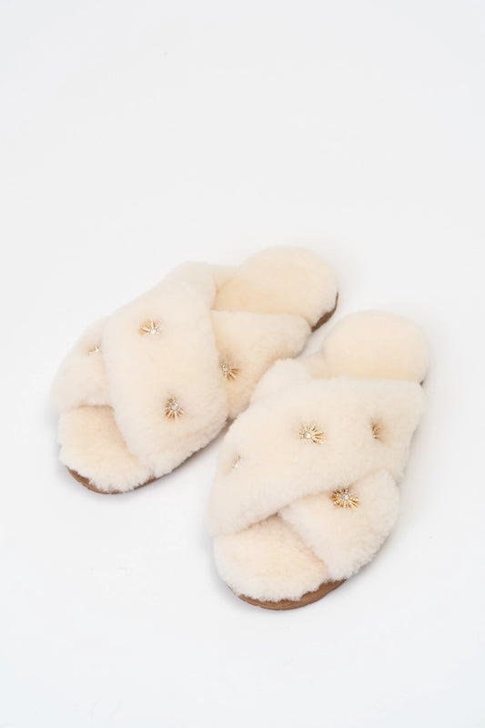 Sheepskin Fancy Slippers