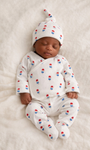 Popsicle Print Organic Pointelle Newborn Set