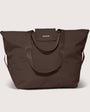 The Nylon Zip-All Tote By Cincha In Espresso