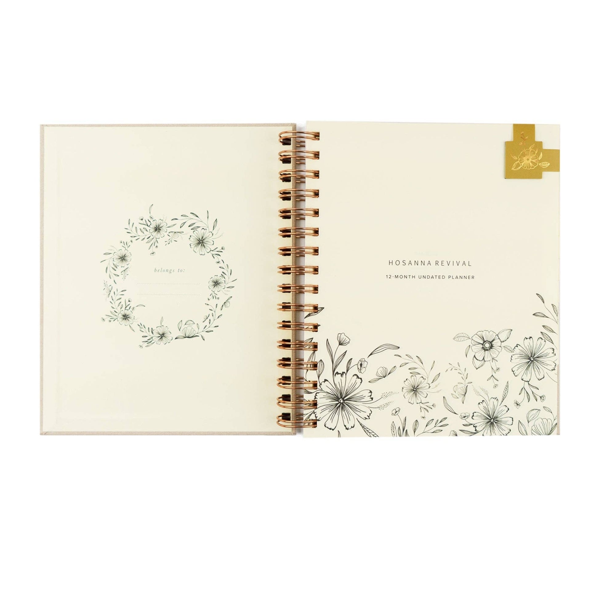 Magnolia Springs 12-Month Undated Planner