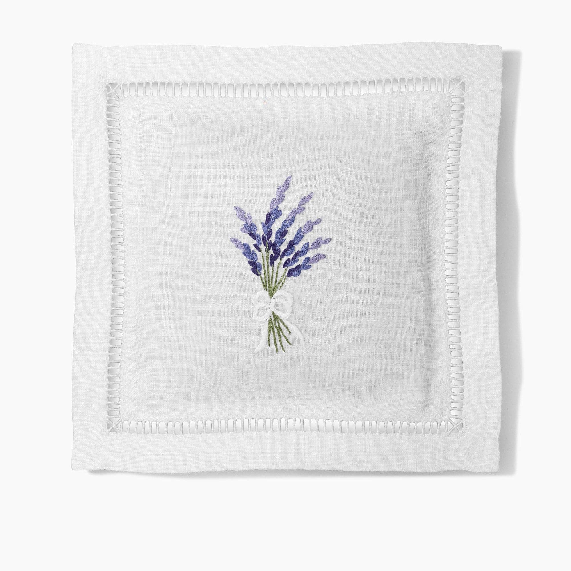 Embroidered Lavender Sachet