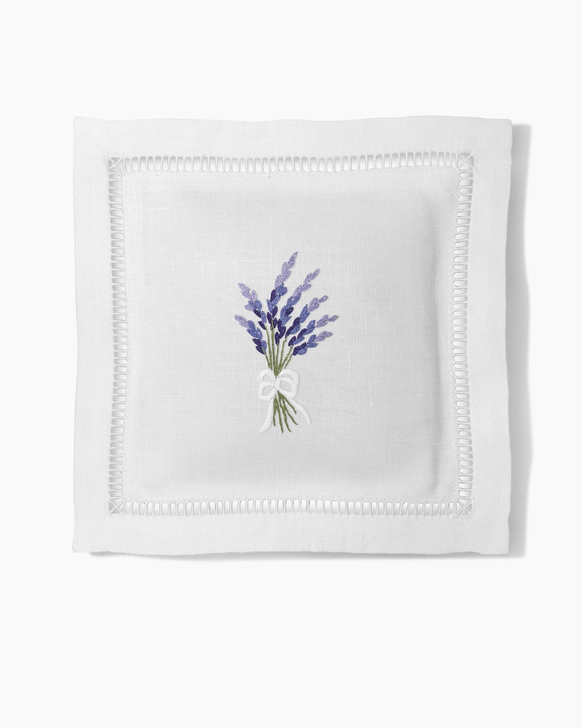 Embroidered Lavender Sachet