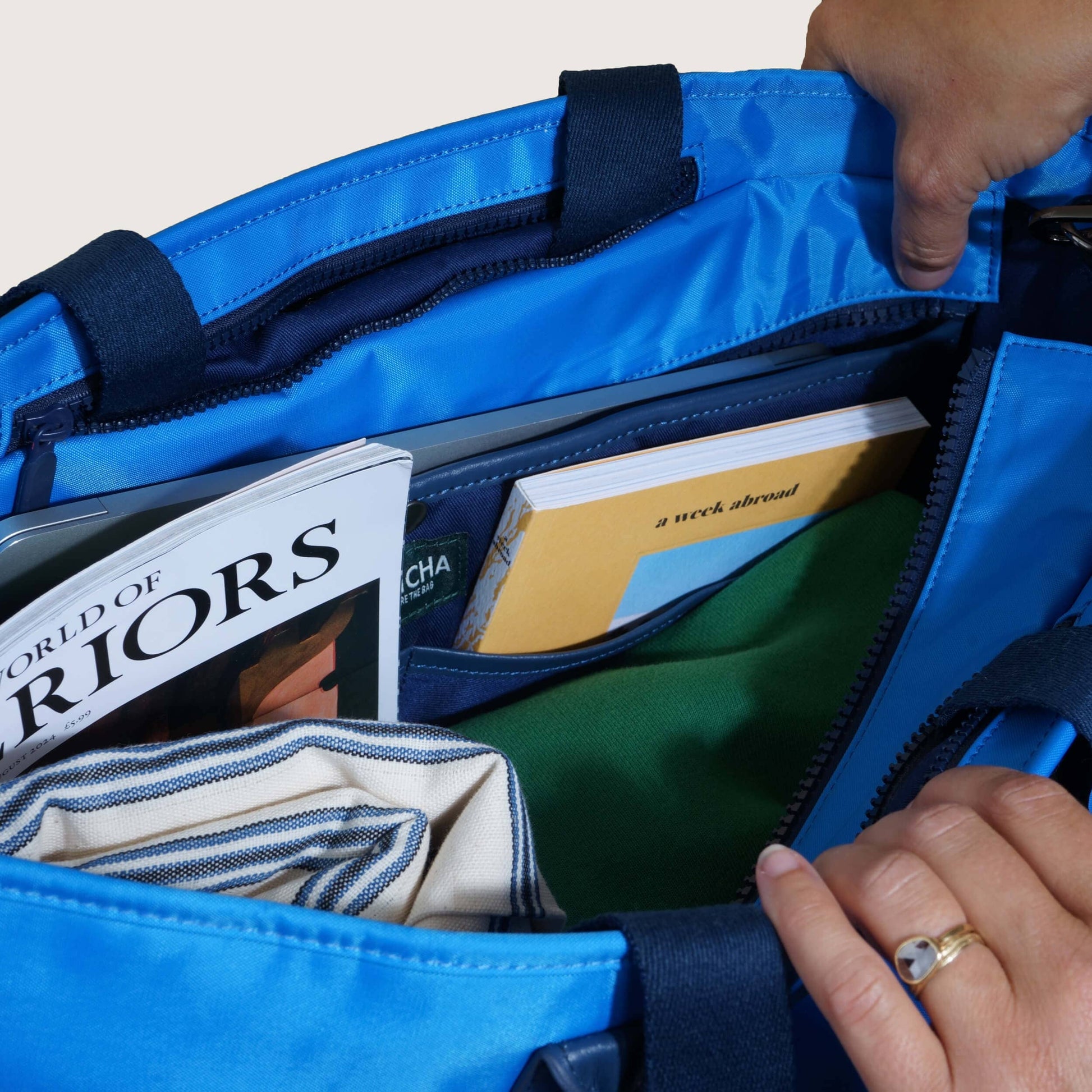 The Expandable Tote By Cincha In Citron