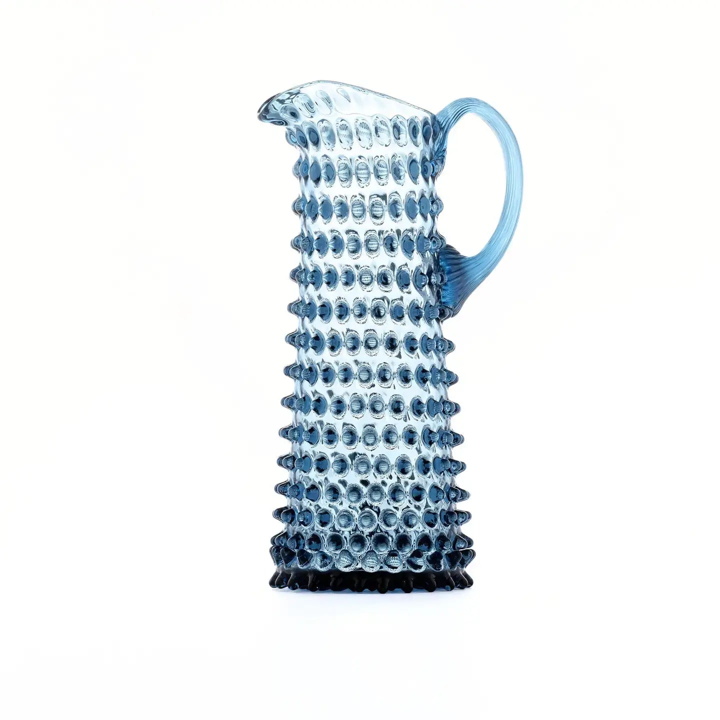 Midnight Blue Tall Hobnail Jug | 1.2L
