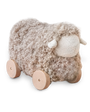 Button The Pull-Along Sheep in Taupe