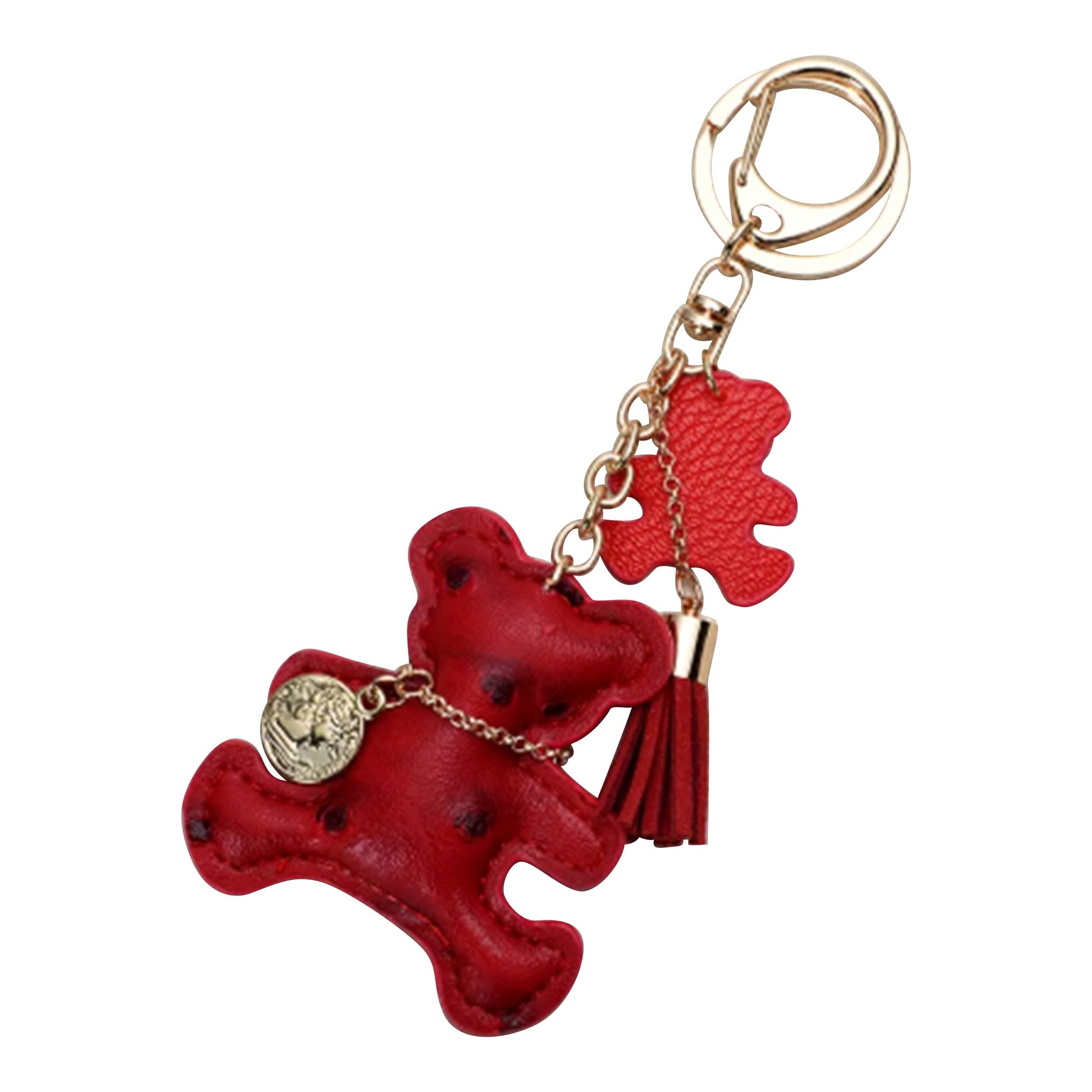 Happy Bear Bag Charm