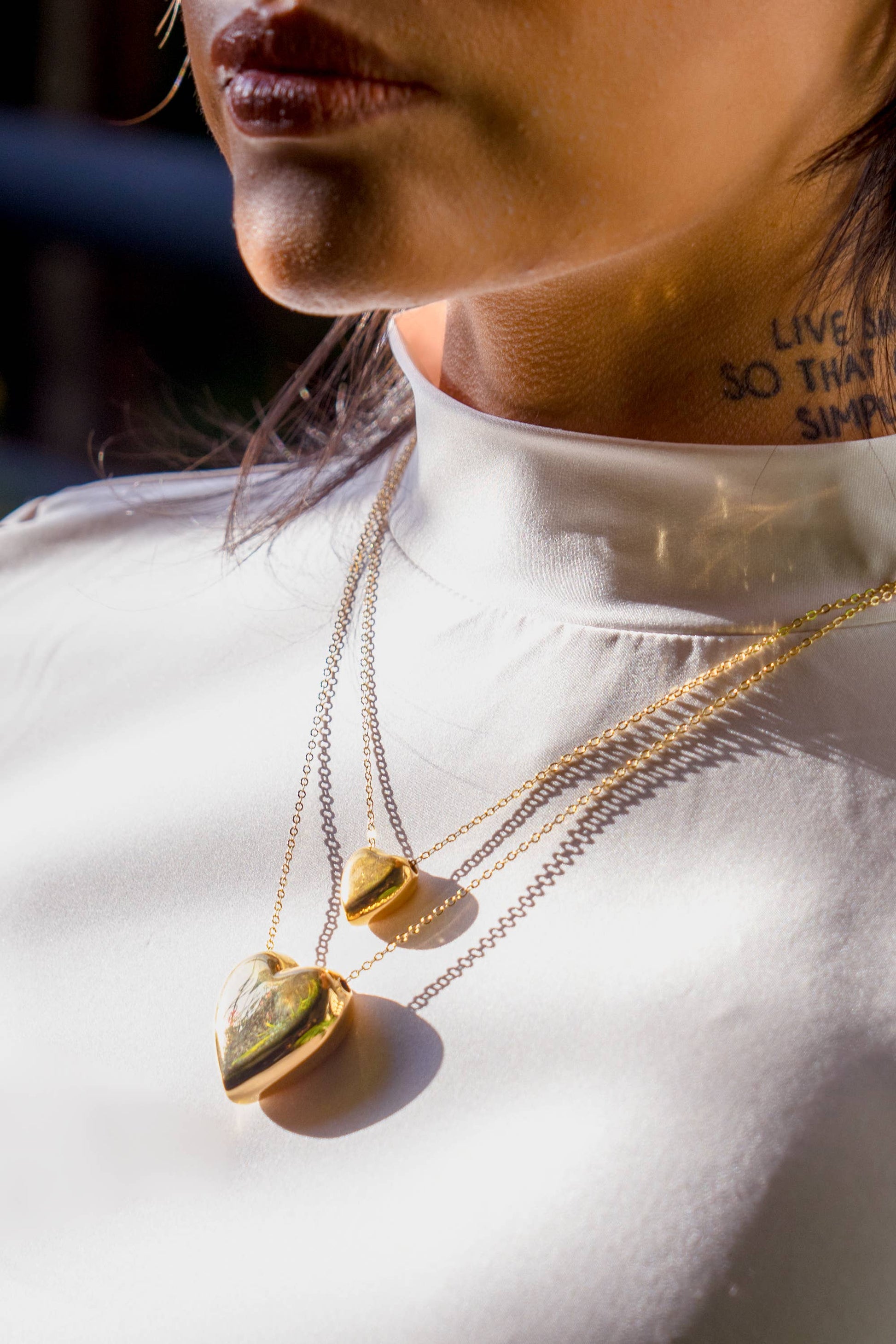 Can't Heartly Wait Mini Necklace