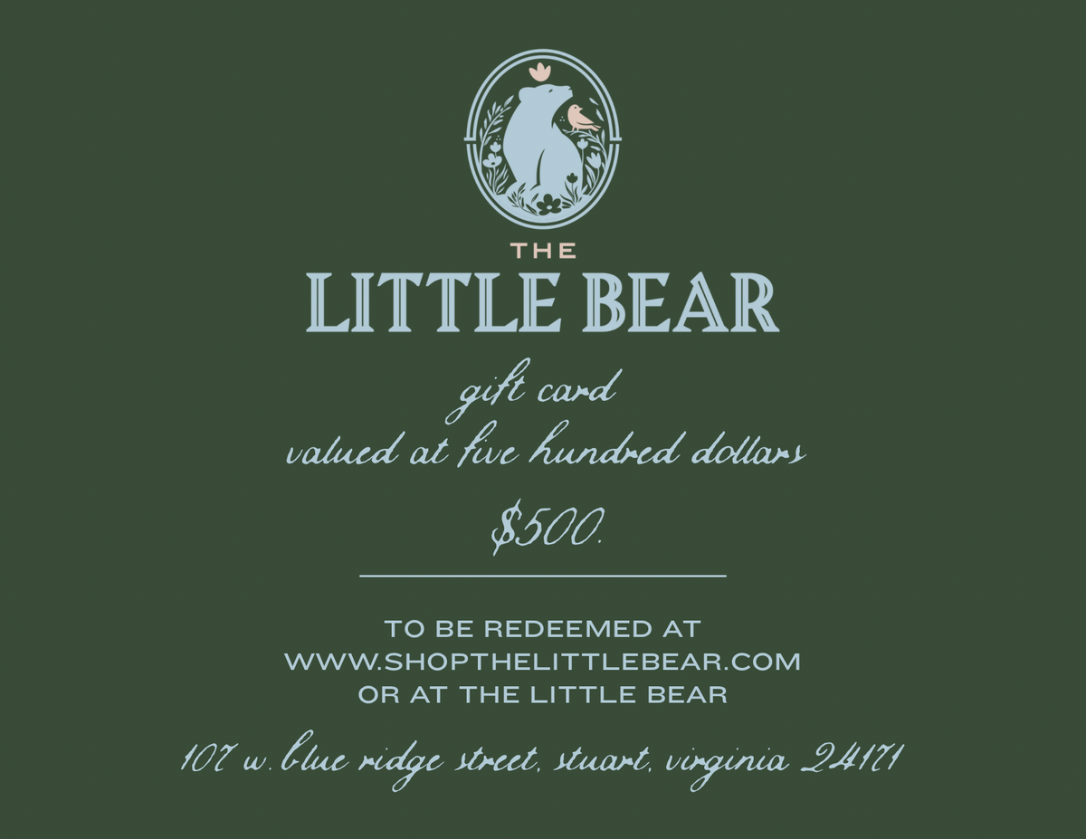 The Little Bear Gift Card