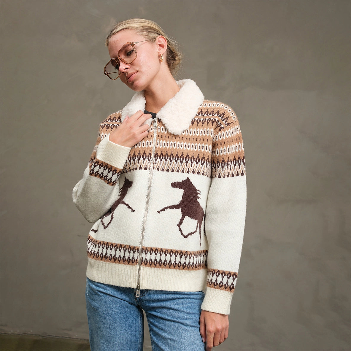 Horsing Around Sweater