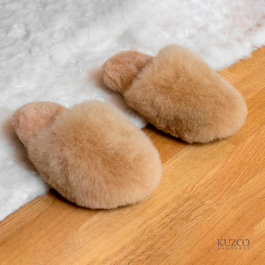 Alpaca Fur Slippers
