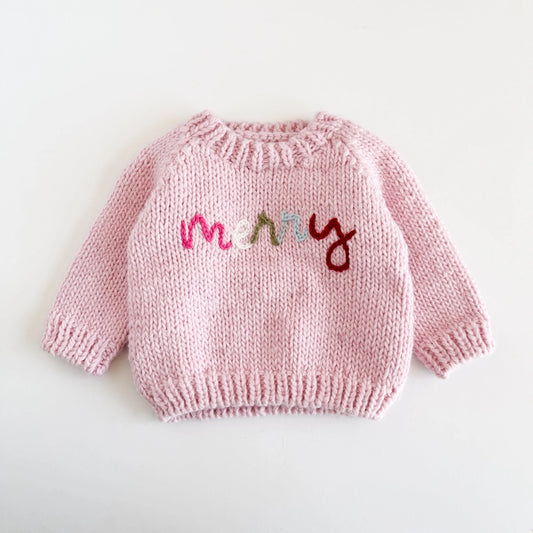 Merry Baby Holiday Sweater