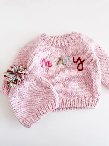 Merry Baby Holiday Sweater