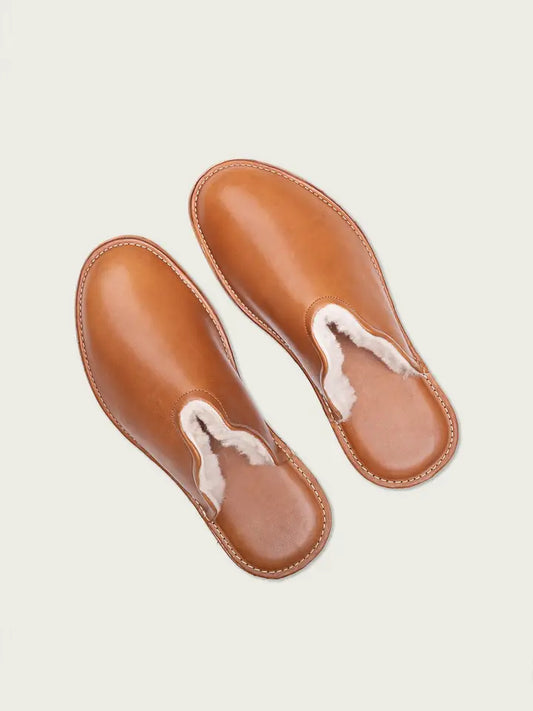 Mr. Grumpy Ladies Shearling Slippers